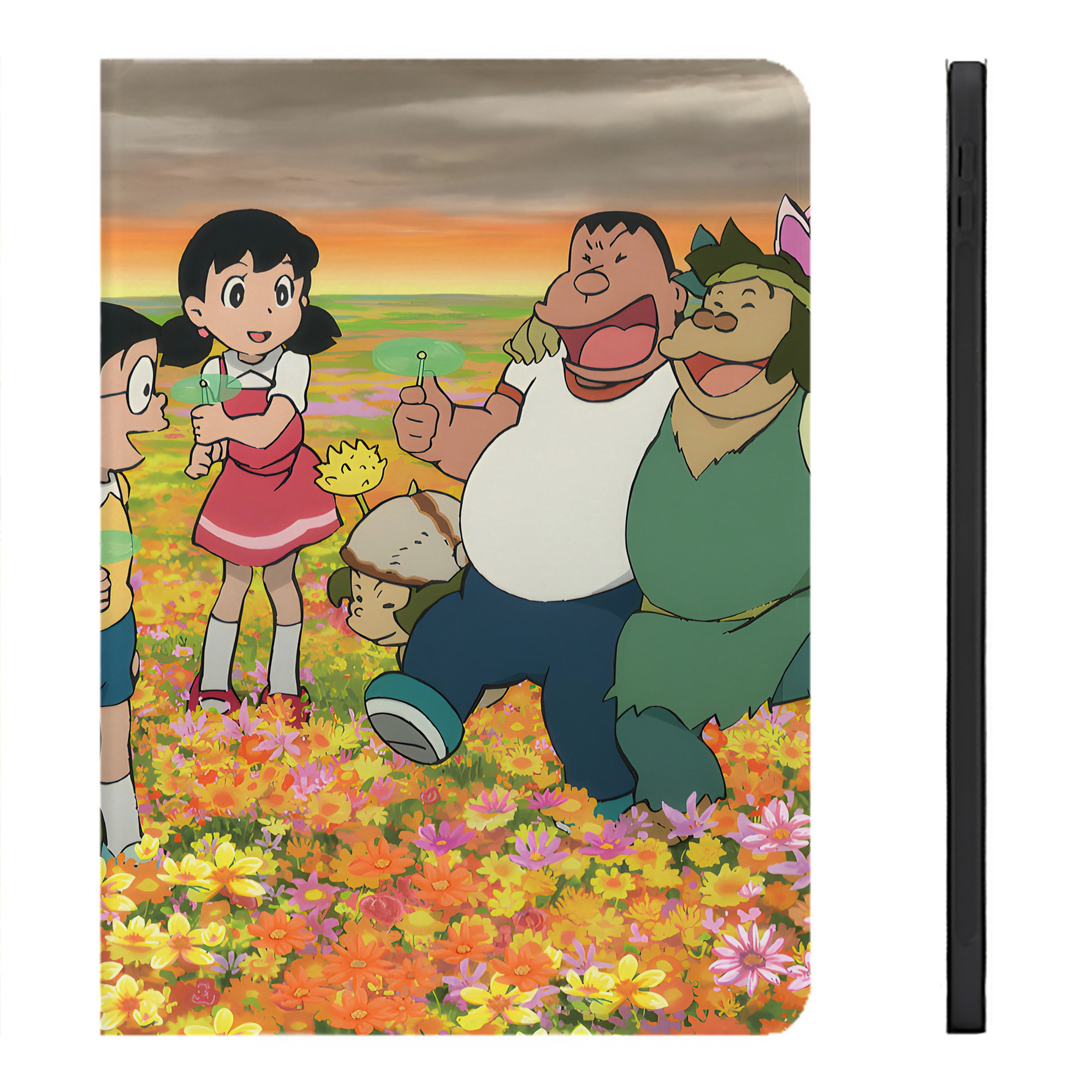 （画像用） ドラえもん Doraemon IPadケース ペンホルダー付き ブックスタイルデザイン